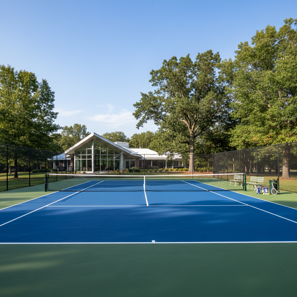 Tennis Court Resurface Houston TX | JG Sports Surface Experts